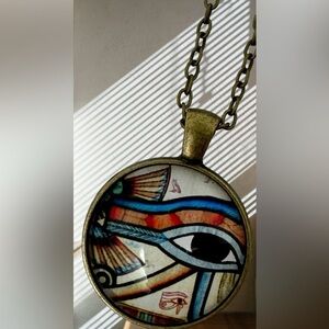 Eye of Horus Pendant Necklace